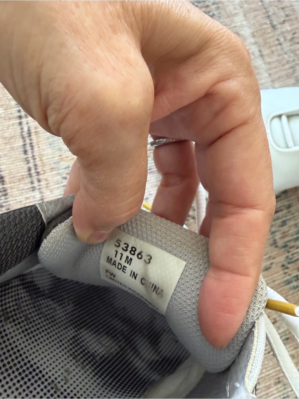 FootJoy Men’s White and Gray Athletic Golf Shoes - Picture 7 of 8